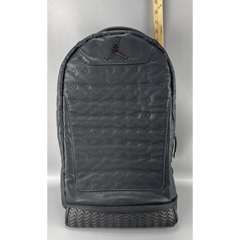 Air Jordan Retro 13 Backpack Blackout Jumpman Sneakerhead Basketball Streetwear